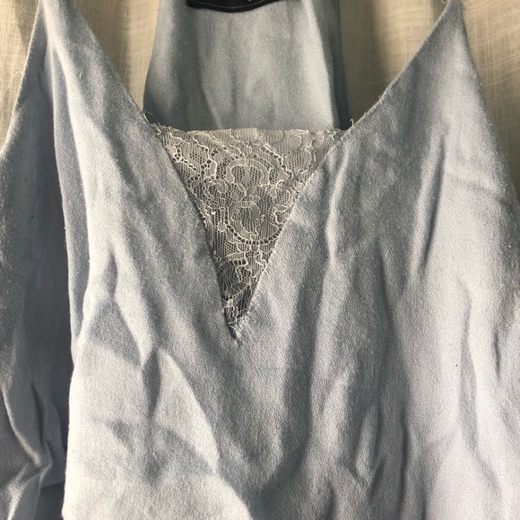 Blue lace Tank - Picture 2 of 6